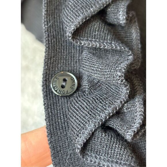 NWOT ANNE FONTAINE ‘Melodie‘ wool cardigan Parfaite Size 36 US Small, $420 A8 - Picture 5 of 11